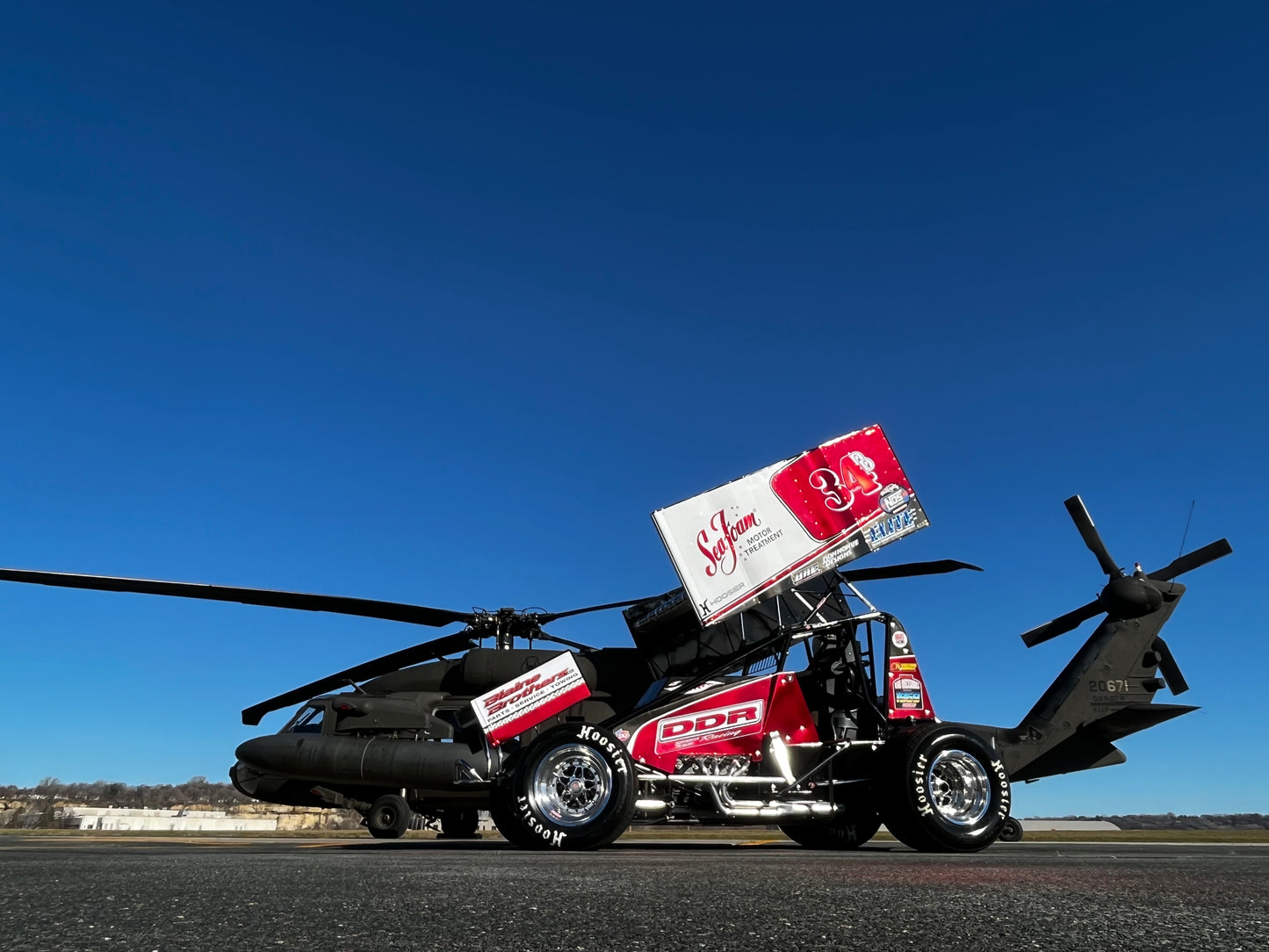 Sprint Car Wing Flat Top