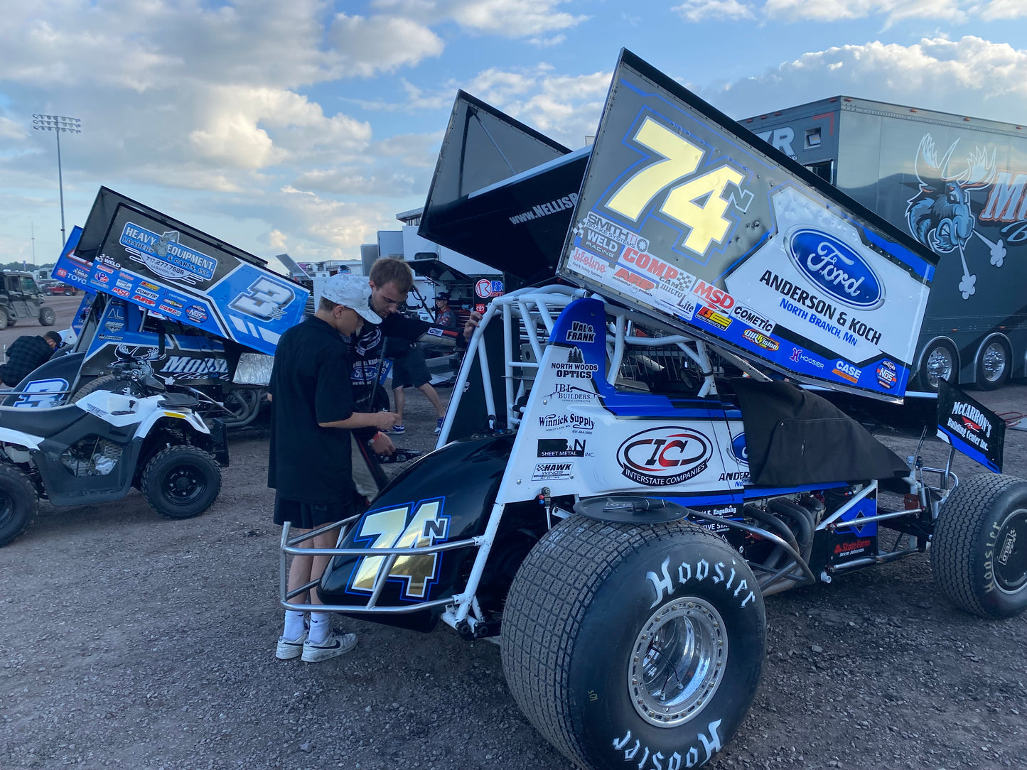 Sprint Car Wing Flat Top