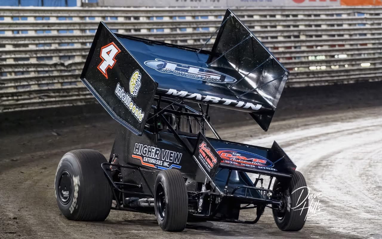 Sprint Car Wing Flat Top