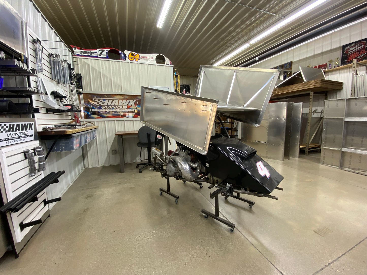 Open 500 “Outlaw” Complete Top Wing